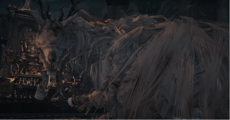 Vicar Amelia boss battle in Bloodborne