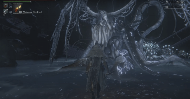 Ebrietas Daughter of the Cosmos boss Bloodborne